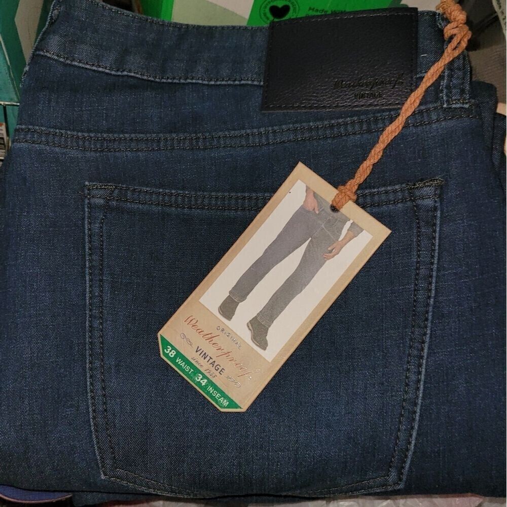 Weatherproof vintage men's jeans